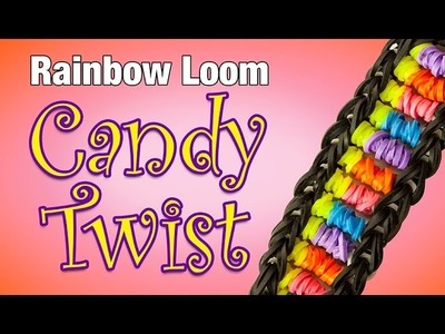 How to make the Rainbow Loom Candy Twist Bracelet