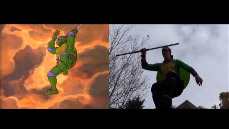 Live Action Teenage Mutant Ninja Turtles Cartoon Intro