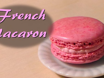 Miniature Cafe Polymer Clay Tutorial; French Macaron