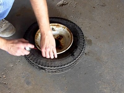 Sealing A Tubless Tire Video