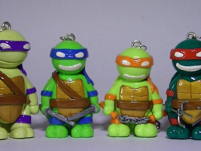 TMNT and Sparky Dog Polymer Clay