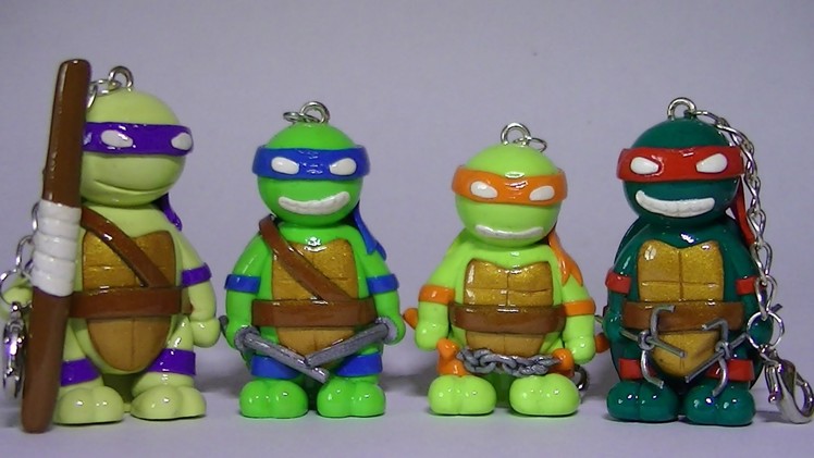 TMNT and Sparky Dog Polymer Clay