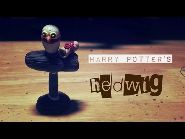 Tutoial : Polymer Clay Harry Potter's Owl Hedwig