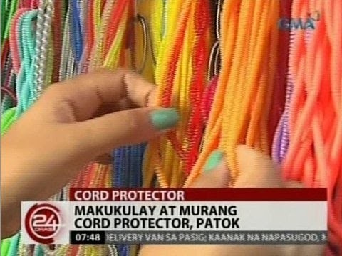 24 Oras: Makukulay at murang cord protector, patok