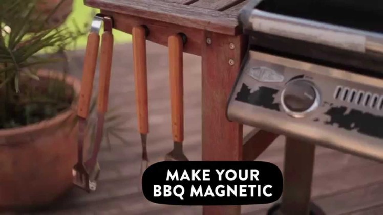 Add some magnetic magic to your BBQ Grill