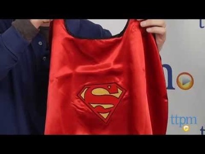 Batman & Superman Reversible Super Hero Cape from Rubie's Costume Co.