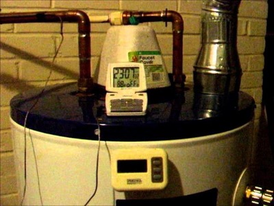 Experimental Solar Thermosiphon Water Heater DIY version 2.0