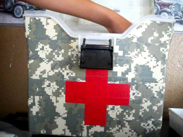 First-aid kit (for First-Aid Merit Badge)