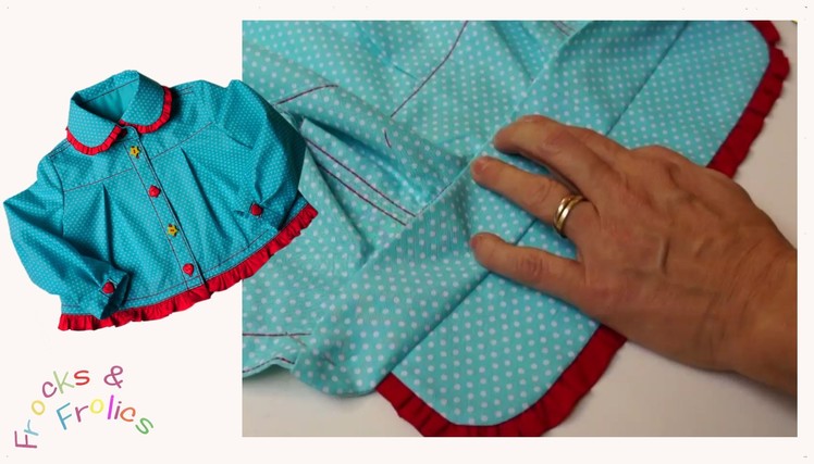 How to attach a shirt collar - Megan's Rockabilly Blouse