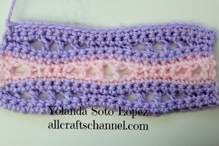 How to Crochet Seafoam Motif