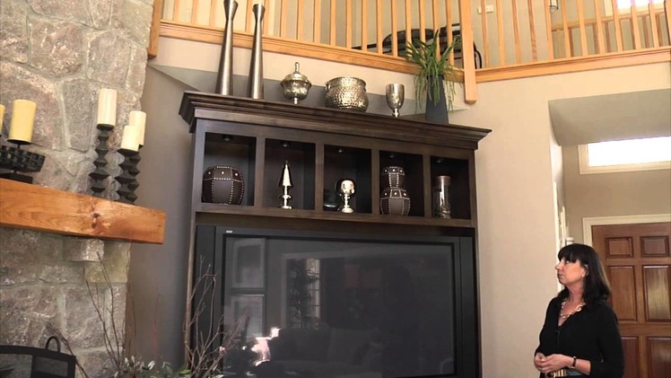 How to Decorate the Top of an Entertainment Center & Bookcase : Home Accessories & Decor