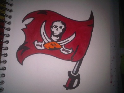 How to Draw the Tampa Bay Buccaneers logo