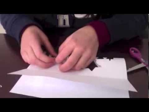 How To Make Letters Pop Up from Paper without Glue or Tape