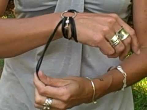 How to wear the "it's a wrap" necklace. bracelet by thebeadgirl