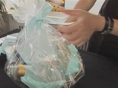 How To Wrap Gift Baskets