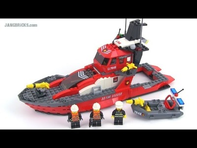 LEGO World City 7046 Fire Command Craft set review!