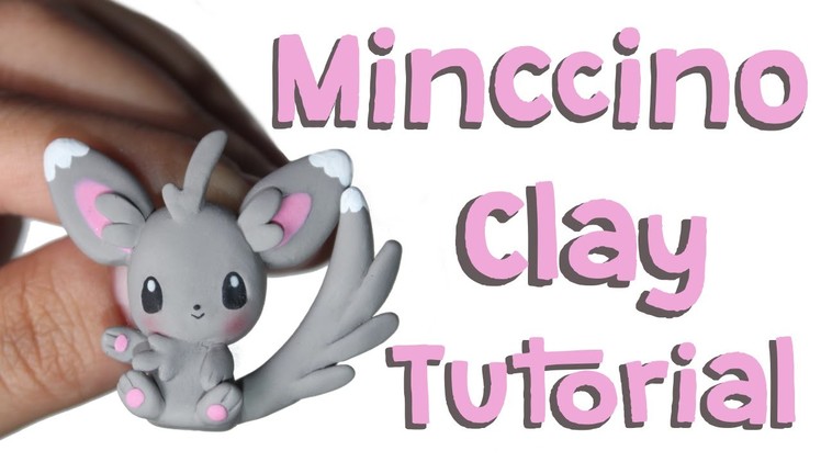 Minccino Polymer Clay Tutorial | Pokemon Collab with Polymomotea