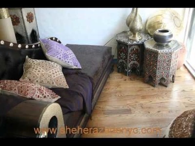 Moroccan furniture & Decor at  Sheherazade store NYC