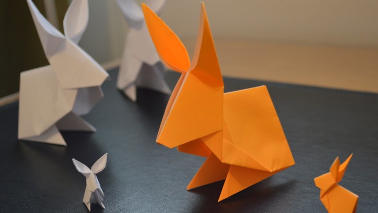 Origami: How to Make a Paper Rabbit