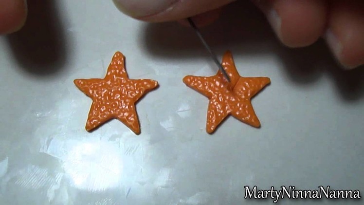 Polymer Clay Starfish Tutorial - Come realizzare delle piccole stelle marine in Fimo
