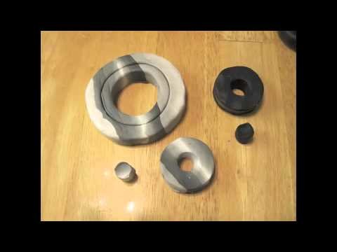 Polymer Clay Steampunk Gears cane tutorial
