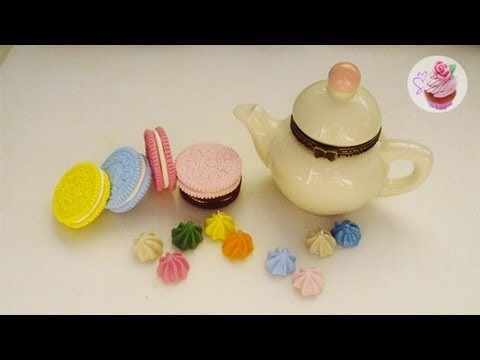 Polymer clay teatime