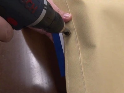 Stayput Spin Cut - Cut Holes in Fabric Using a Drill