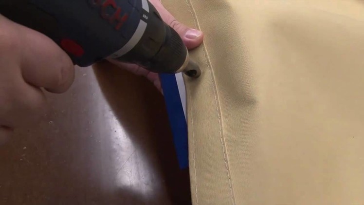 Stayput Spin Cut - Cut Holes in Fabric Using a Drill