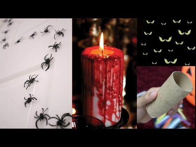 3 Easy & Quick Halloween Decoration Ideas!
