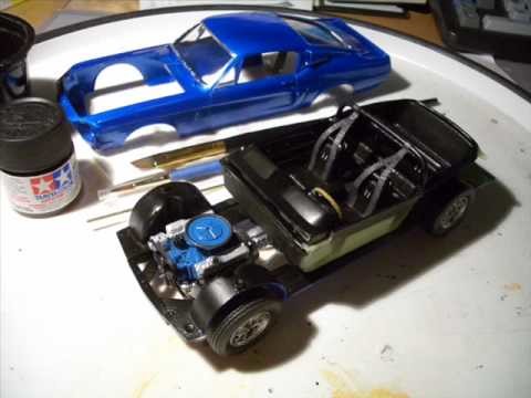 AMT 1968 Ford Mustang GT-500 model build