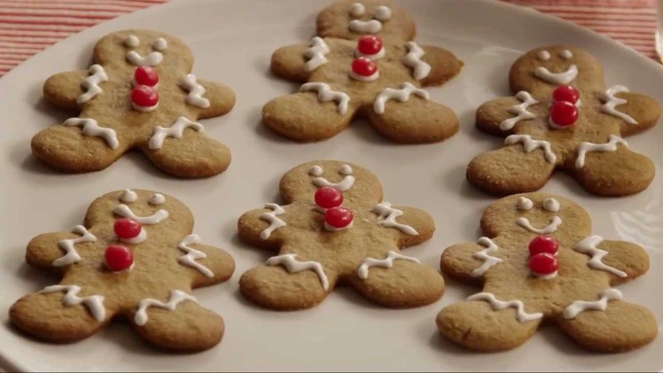 Cookie Recipes - How to Make Gingerbread Men