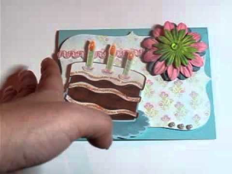 Cricut imagine Birthday Card