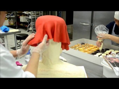 Custom Face cake preparation process - Custom Cake