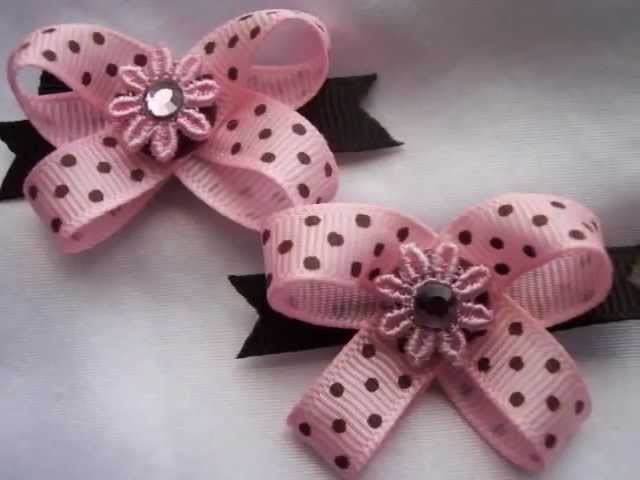 Dog Bows by Snapinbows. UNIQUE!