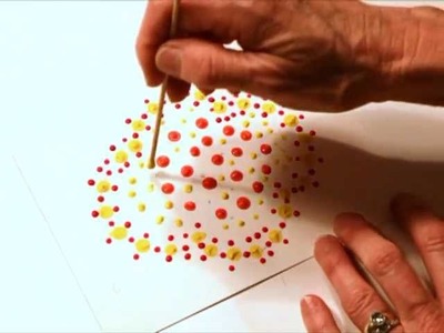 Dot Painting Lesson Inspired by Aboriginal Art and Culture