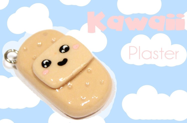 ◕‿‿◕ Cute Plaster! Kawaii Friday 63 -Tutorial in Polymer Clay