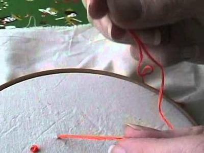 Embroidery: How to Stitch a French Knot