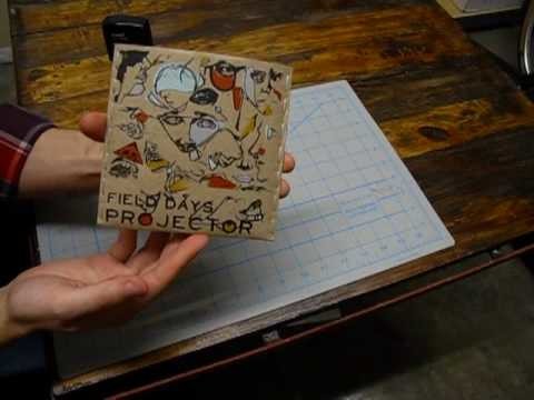 Field Days - Projector - Handmade Album Packaging Process