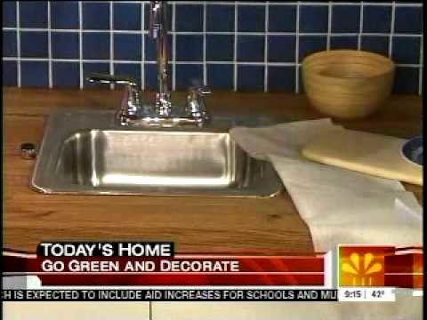 Fireclay Tile on The Today Show - Recycled Kitchen Ideas by Domino Magazine