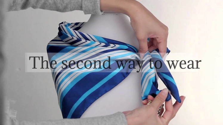 Five Ways To Wear Scarf Ring