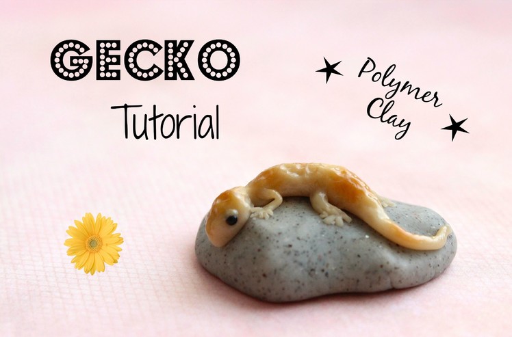 Gecko Tutorial ~ Polymer Clay Miniature! Charm or Figurine