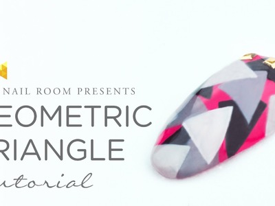 Geometric Triangle Nail Art - www.NEIRU.me Japanese Nail Art Tutorial [HD]