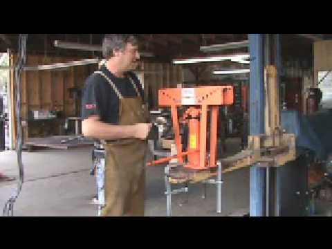 Hands, On, Part 2 - Using a Hydraulic Pipe Bender to Make a Metal Tree - Kevin Caron