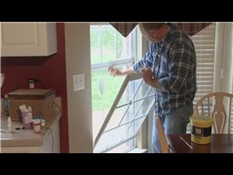 Home Improvement & Maintenance : How to Install New Window Screens