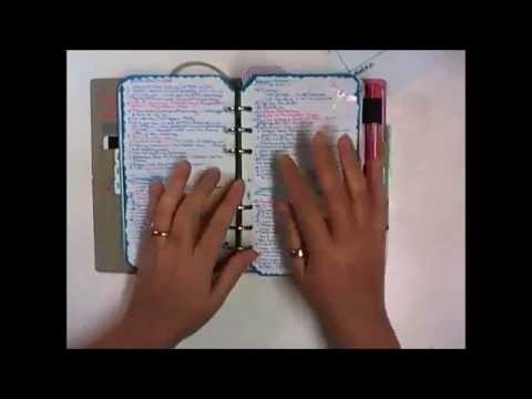 How I Bullet Journal in My Personal Size Planner