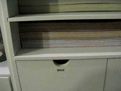 How I store my sizzix dies and cuttlebug folders. Tim Holtz dies!!!!