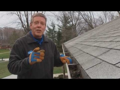 How to Clean Rain Gutters and Downspouts