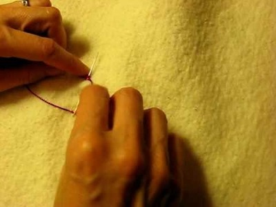 How to do a double cast-on stitch