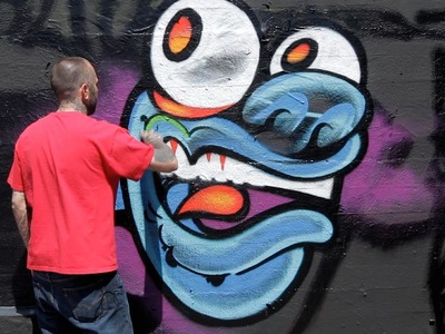 How to Draw a Monster | Graffiti Art