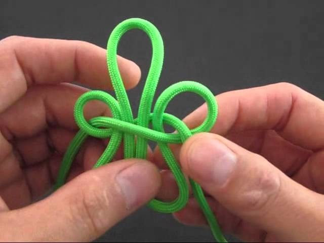 How to Make a Fleur-De-Lis Knot by TIAT
